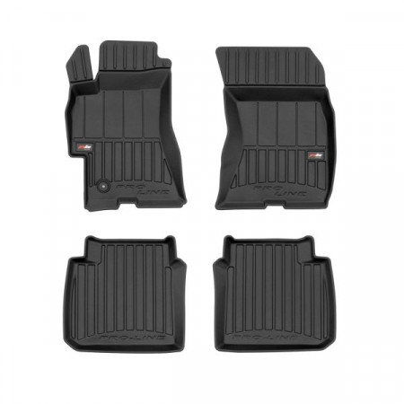 Gummi-Fußmatten-Set Fußmatten TPE 4 Stk. Kanäle ProLine 3D vorne/hinten Set Farbe schwarz SUBARU LEGACY IV 09.03-03.12 FROGUM FRG 3D426726
