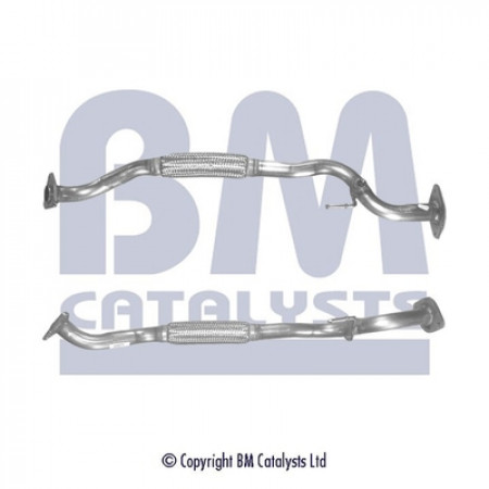 Conexão de escape Tubo de escape dianteiro NISSAN ALMERA TINO 1.8 08.00-02.06 BM CATALYSTS BM50059