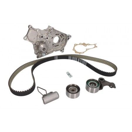 Water pump set + toothed belt Timing set belt + pulley + water pump TOYOTA AVENSIS AVENSIS VERSO COROLLA COROLLA VERSO PREVIA II RAV 4 II 2.0D 10.99-02.07 BOSCH 1 987 946 952