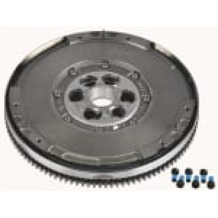 Volant moteur double masse 235mm avec kit de vis ALFA ROMEO 147 FIAT BRAVO II PUNTO STILO 1.9D 04.01-12.14 SACHS 2294 001 585