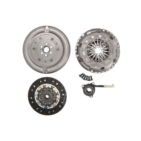 Koppelingsset Koppelingsset met vliegwiel met dubbele massa en hydraulisch lager AUDI A3 Q3 SEAT ALHAMBRA ALTEA ALTEA XL LEON SKODA OCTAVIA II SUPERB II YETI VW CADDY III 2.0D 05.03- LUK 600 0299 ​​00