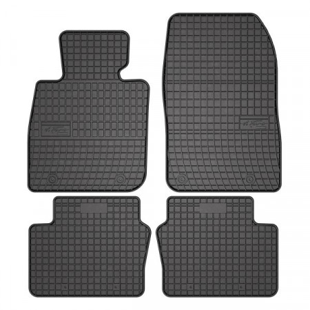 Set covorase cauciuc Floor mats Rubber 4 pcs BASIC front/rear set colour neagra MAZDA CX-3 05.15- SUV FROGUM MMT A040 546825