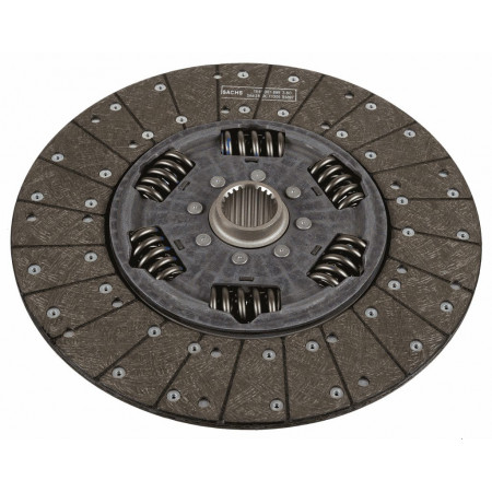 Clutch disc 430mm RVI C D K T VOLVO FH FH II FH III FM FM II FM III FMX FMX II FMX III D11A-330-DTI13-122HM 09.05- SACHS 1878 007 046:009