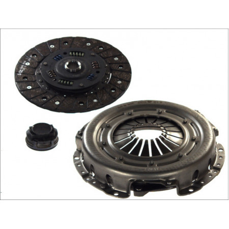 Clutch kit Clutch kit with bearing 242mm FORD TRANSIT LDV CONVOY 2.5D 12.85-04.09 SACHS 3000 389 002