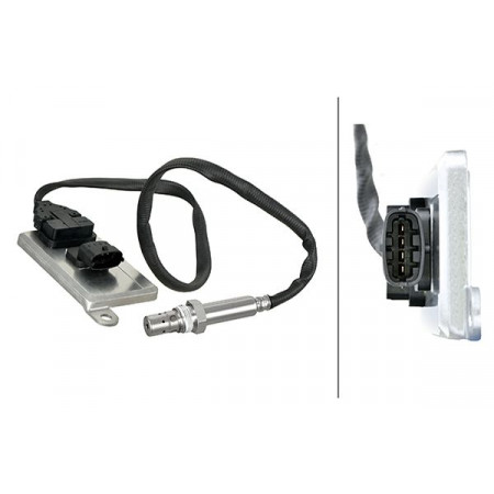 NOx-sensor, NOx-katalysator NOx-sensor DAF CF 65 CF 75 CF 85 LF LF 45 LF 55 BE110C-XF355M 01.01- HELLA 6PN358 186-701
