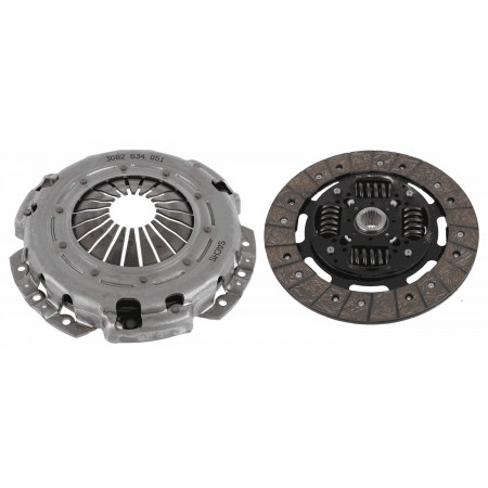 Koppelingsset Kit 240 mm NISSAN INTERSTAR PRIMASTAR OPEL MOVANO VIVARO A RENAULT MASTER II TRAFIC II 2.0D/2.2D/2.5D 09.00- SACHS 3000 950 551