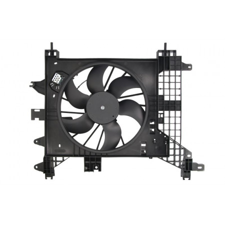 Ventilador, radiador Ventilador do radiador com carcaça DACIA DUSTER DUSTER/SUV RENAULT DUSTER 1.5D-1.6LPG 04.10- NISSENS NIS 85891