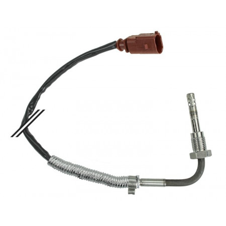Capteur, température des gaz Sonde de température des gaz d'échappement avant DPF VW BEETLE GOLF VI JETTA IV PASSAT B6 2.0D 06.08- MEYLE 114 800 0109