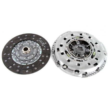 Set ambreiaj Kit ambreiaj cu autoreglare Cu capac ambreiaj cu placa de presiune cu volanta cu masa dubla fara rulment de eliberare 260mm CITROEN JUMPER FIAT DUCATO 2.3D/3.0CNG/3.0D 04.06- LUK 626 3033 09