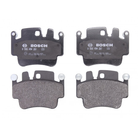 Conjunto de pastilhas de freio dianteiro/traseiro PORSCHE 911 911 TARGA BOXSTER BOXSTER SPYDER CARRERA GT 3.2-5.7 09.97-12.09 BOSCH 0 986 494 281