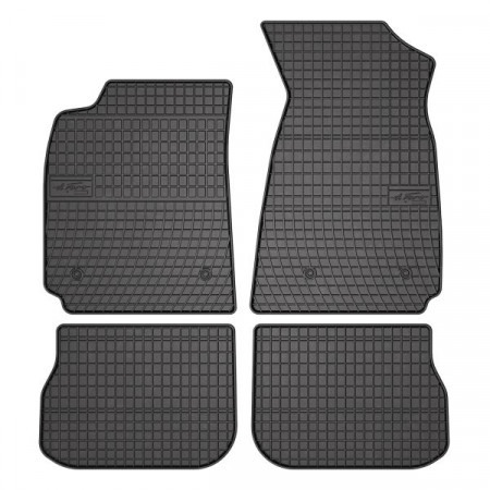 Set tappetini in gomma 4 pezzi BASIC set anteriori/posteriori colore nero AUDI A4 B5 11.94-09.01 Berlina FROGUM MMT A040 0721