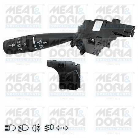 Commutateur de colonne de direction Commutateur combiné sous le volant Indicateurs lumineux DODGE CALIBER JOURNEY JEEP COMPASS PATRIOT 06.06- MEAT & DORIA MD23800