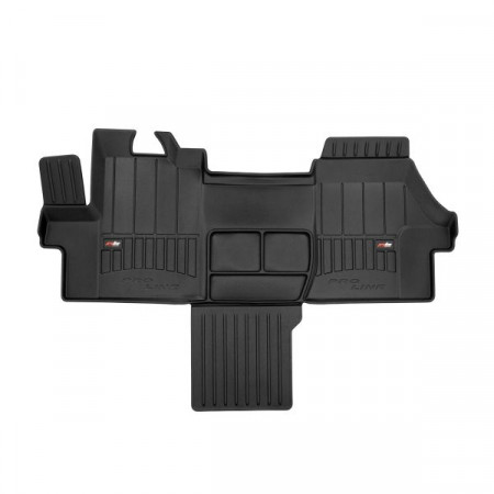 Juego de alfombrillas de goma Alfombrillas TPE 1ud conductos proLine 3D 1 fila/juego frontal color negro CITROEN JUMPER II FIAT DUCATO PEUGEOT BOXER EXPERT 09.05- Autobús / Furgoneta de reparto FROGUM FRG 3D408579