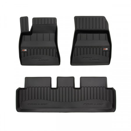 Juego alfombrillas TPE 3 uds conductos proLine 3D set color negro TESLA MODEL 3 01.17- Hatchback FROGUM FRG 3D408593