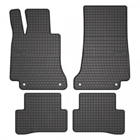 Set covorase cauciuc Floor mats Rubber 4 pcs BASIC front/rear set colour neagra MERCEDES C W205 12.13- Saloon FROGUM MMT A040 547327