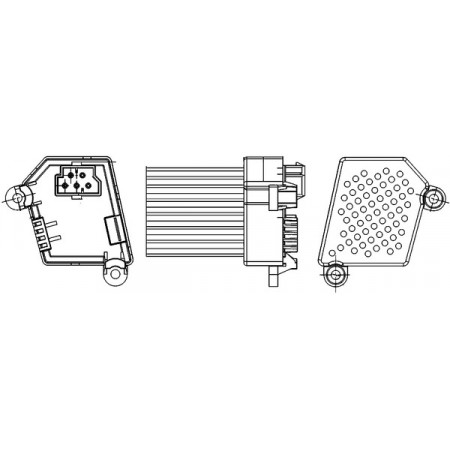 Reglaj, suflanta de interior Element de reglare a suflantei de aer sufla controlul BMW 3 E36 3 E46 5 E39 X3 E83 X5 E53 1.6-4.9 01.91-12.11 MAHLE ABR 33 000S