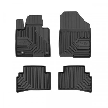 Set tappetini in gomma Tappetini TPE 4 pz condotti N. 77 set anteriore/posteriore colore nero HYUNDAI TUCSON 11.20- versione SUV: Hybrid FROGUM FRG77426214