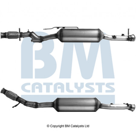 Filtro de fuligem/partículas, sistema de escape Filtro de partículas diesel CITROEN C4 GRAND PICASSO II C4 PICASSO II C4 SPACETOURER GRAND C4 SPACETOURER PEUGEOT 308 II 2.0D 06.13- BM CATALYSTS BM31040H