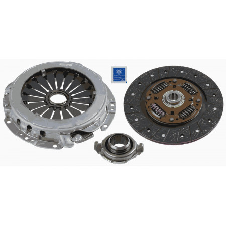 Clutch kit Clutch kit with bearing 215mm HYUNDAI ACCENT II GETZ MATRIX 1.5D 10.01-08.10 SACHS 3000 951 406