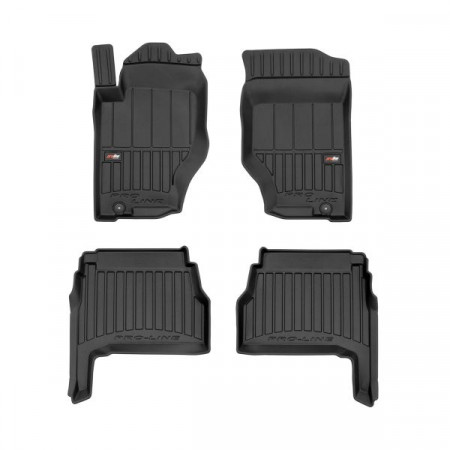 Set covorase cauciuc Floor mats TPE ducts proLine 3D set colour neagra KIA SORENTO I 08.02-12.11 FROGUM FRG 3D426443