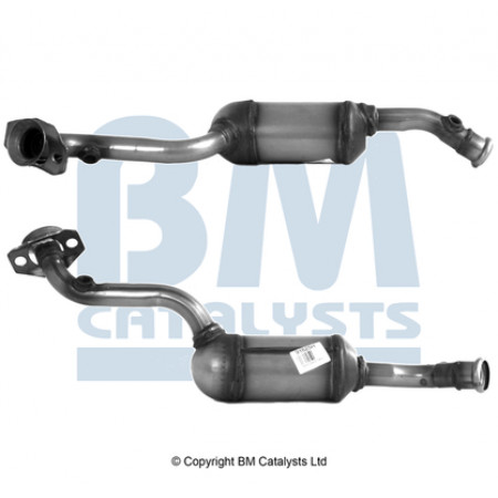 Catalisador EURO 4 RENAULT TWINGO I 1.2 05.96-06.07 BM CATALISADORES BM91625H