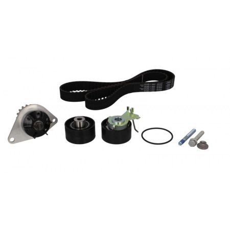 Satz Wasserpumpe + Zahnriemen Steuersatz Riemen + Riemenscheibe + Wasserpumpe CITROEN C2 C3 I C4 C4 I PEUGEOT 1007 206 207 1.4 10.03- BOSCH 1 987 946 480