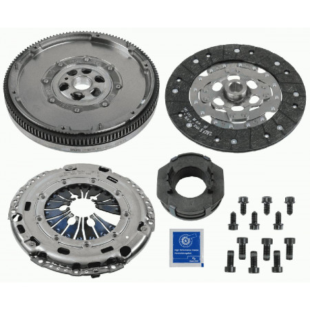 Kit frizione Kit frizione con cuscinetto e volano bimassa 228mm AUDI A3 SEAT ALTEA ALTEA XL LEON TOLEDO III SKODA OCTAVIA II VW EOS GOLF PLUS V GOLF V 2.0/2.5 05.03-11.10 SACHS 2290 601 053