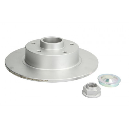 Remschijf Remschijf met lager Achter rechts/links met ring ABS RENAULT CLIO IV GRAND SCENIC III LATITUDE MEGANE MEGANE III SCENIC III 1.2-2.0D 11.08- BOSCH 0 986 479 C88