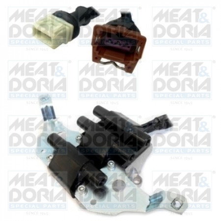 Bobina de inducción AUDI 100 C4 80 B4 A4 B5 A6 C4 A8 D2 CABRIOLET B3 COUPE B3 2.6/2.8 12.90-09.01 MEAT & DORIA MD10363