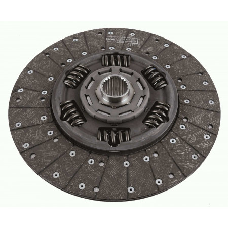 Disque d'embrayage 430mm neuf MAN TGM II TGS I TGS II TGX I ​​​​TGX II D2066LF25-D3876LF08 10.07- SACHS 1878 009 661:009