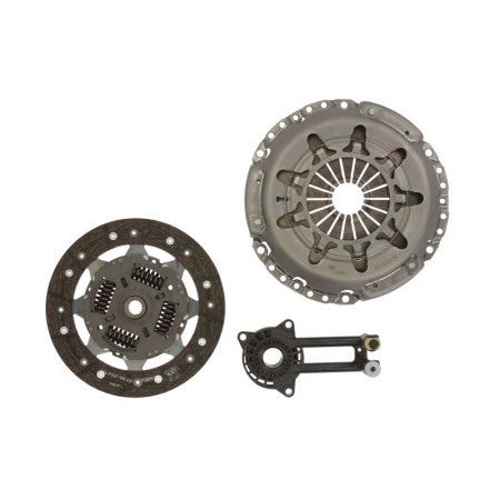 Kit de embreagem Kit de embreagem com rolamento hidráulico Com tampa de embreagem com cilindro escravo embreagem central com prato de pressão 220mm FORD FOCUS I 1.4-1.8LPG 10.98-03.05 LUK 622 2414 34