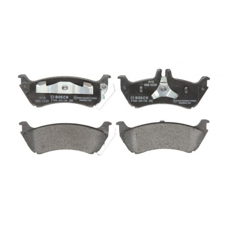 Jeu de plaquettes de frein arrière MERCEDES M W163 2.3-5.0 02.98-06.05 BOSCH 0 986 424 708