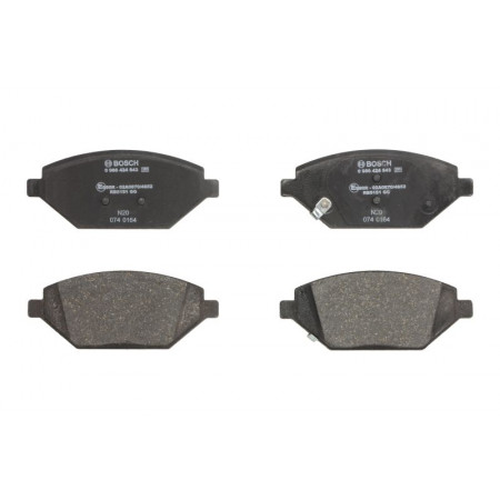Jogo de pastilhas de freio dianteiro OPEL KARL 1.0/1.0LPG 01.15-03.19 BOSCH 0 986 424 843