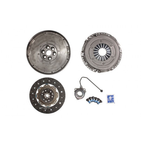 Kit de embreagem Kit de embreagem autoajustável com rolamento de 240 mm OPEL ASTRA H ASTRA H GTC SIGNUM VECTRA C VECTRA C GTS ZAFIRA B 1.9D 04.04-04.15 SACHS 2290 601 072