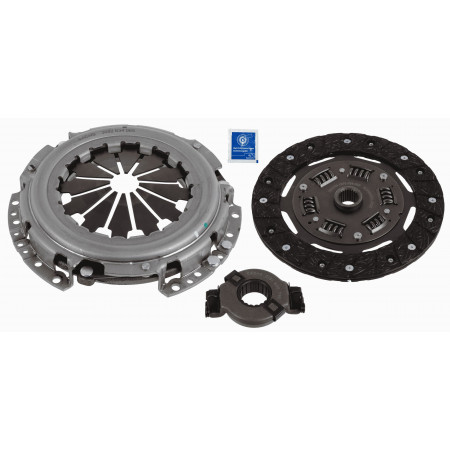 Clutch kit Clutch kit with bearing 190mm SEAT AROSA CORDOBA CORDOBA VARIO IBIZA II INCA TERRA VW CADDY II CADDY II/MINIVAN DERBY GOLF II GOLF III JETTA II LUPO I POLO 1.0-1.4D 10.81-07.05 SACHS 3000 951 664
