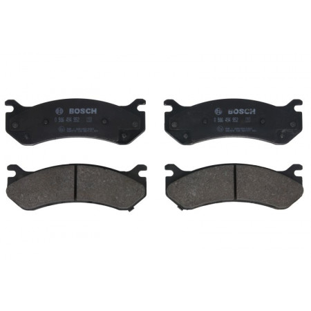 Bremsbelagsatz hinten CHEVROLET AVALANCHE 1500 SILVERADO 1500 GMC SAFARI HUMMER HUMMER H2 HUMMER H2 SUT 4.3-6.2ALK 09.96- BOSCH 0 986 494 952